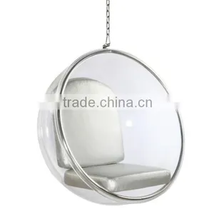 Eero Aarnio Acrylic Transparent Hanging Swing Ball Chair thumbnail-4