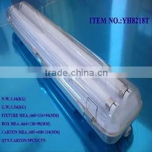 T8 Waterproof Fluorescent Lighting Fixture IP65 thumbnail-1