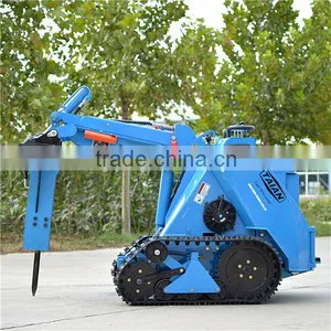 Skid Steer Loader With Hydraulic Breaker Hammar thumbnail-5