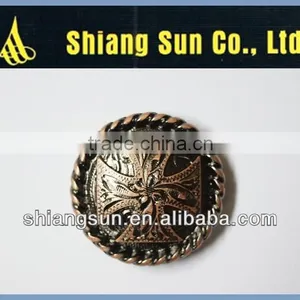 New Design Hot Selling Copper Buckle Man Belt thumbnail-1