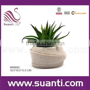 Irregular Polyresin Flower Pot thumbnail-1