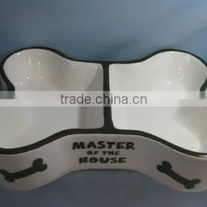 Ceramic Pet Bowl With Little Paw thumbnail-1