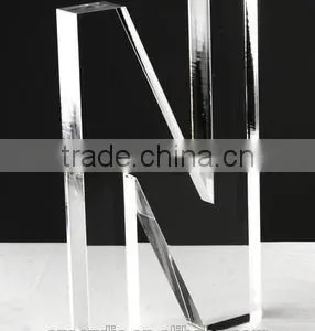 Acrylic Laser Cut Letters Acrylic Signage Lucite Logo Display Block thumbnail-3