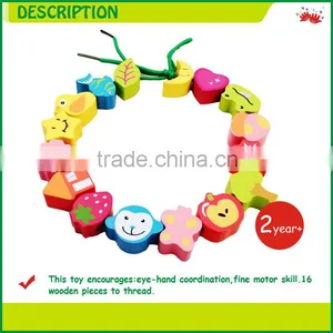 Lacing Animal Blocks Toy thumbnail-2