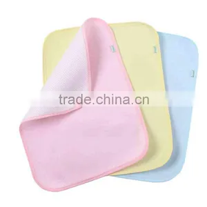 Pink Or Yellow Infant Waterproof Changing Pad Liner thumbnail-1
