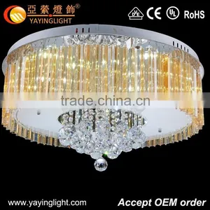 Hot Sell Luxury Lamp Crystal Ceiling, Luxury Crystal Led Ceiling Mount Light Design thumbnail-1