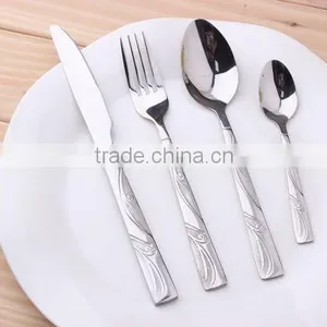 Jieyang Household Luxury Stainless Steel Cutlery Set Use In Restaurant KX-S150 thumbnail-3