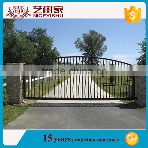 Models of Gates and Iron Fence ,wrought Iron Driveway Gate thumbnail-1