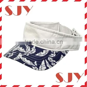 2015 New Arrival Custom Sport Wholesale High Crown Visor Cap thumbnail-2