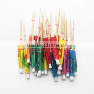 Wholesale Latest Boutique Small Umbrella Sign, Technological Fruits Toothpicks, Cake Decoration, Oiled Paper Umbrella thumbnail-1