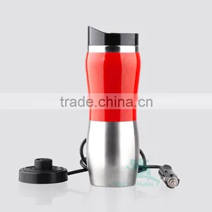 Factory Price Car Heated Electric Mug Promotional Gifts Thermos Vacuum Cup thumbnail-4