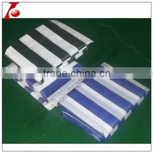 Black and White Striped Color New Material pe Tarpaulin Sheeting 12'ftx15ft thumbnail-1