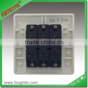 10A 250V 3 GANG 1 WAY WALL SWITCH SOCKET AL05 thumbnail-2