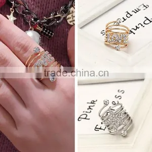 Fashion Premier Jewelry Star Love Wedding Rings thumbnail-1