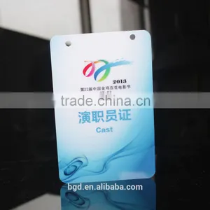 Fashion and Fancy Double Sided PVC Business Blank Card thumbnail-6