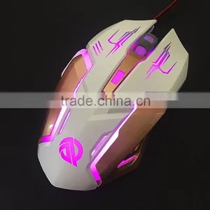 Top Selling LED Light Customizable Gaming Mouse thumbnail-5
