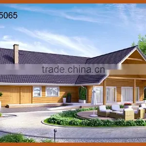 Large Wooden Log Chalet In One Floor thumbnail-1