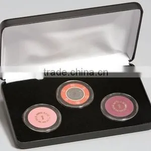Coin Display Cases With Black Leatherette thumbnail-4