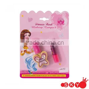 2014 HOT! Fashion Kid Nail Polish and Bright Lipstick Makeup thumbnail-1