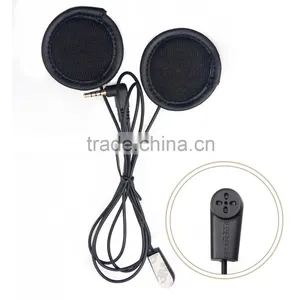 2016 Updated Soft Earphone! 2 Pcs V4 Motorcycle Helmet Bluetooth Intercom Headset With FM for 4 Riders 1200m Wireless Interphone thumbnail-4