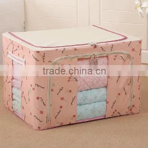 CL0044 Red Color 1 Square Cube Kids Toy Storage Boxs Makes Room Clean thumbnail-6