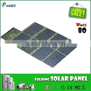 80W Foldable Solar Panel for All Kinds of Laptop thumbnail-1
