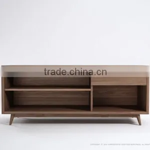 Teak Modern TV Stand - Jepara Teak Wood Furniture Exporter thumbnail-1