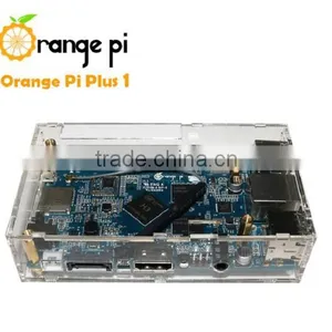 Wholesale Acrylic Transparent Orange Pi Case Suitable for Plus Not for Raspberry Pi thumbnail-5