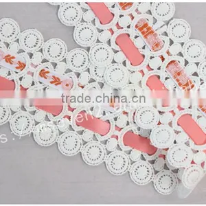 Special Design 7.5cm Lace Composite Wholesale Ribbon With Jacqurd Webbing thumbnail-5