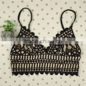 Bonvatt Lace Flower Breast Lift Bra Support Underwear Half Vest Ladies Bra New Design thumbnail-4