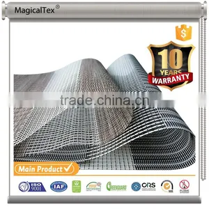 Double Layer Roller Blind Sun Blocker Valance Curtains Fabric thumbnail-1