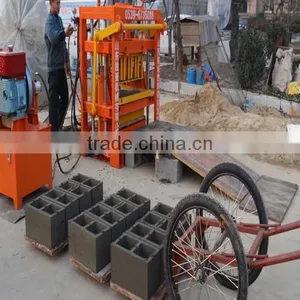 Brick Making Machine Price QTJ4-40 New Style Block Moulding Machine for Sale thumbnail-5