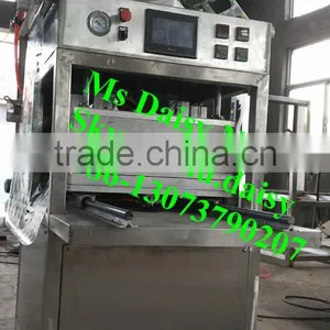 Commercial Vegetable Tray Sealing Machine/plastic Food Tray Sealing Machine/plastic Cup Sealing Machine thumbnail-4