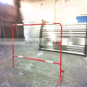 P[owder Coated With Reflectived Tape Warning Steel Construction Barricade thumbnail-5