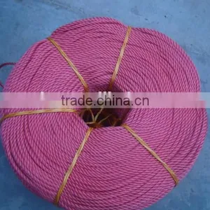 3.5mm Colorful Twisted (polyethylene) pe and pp Rope Twine With Low Price thumbnail-1