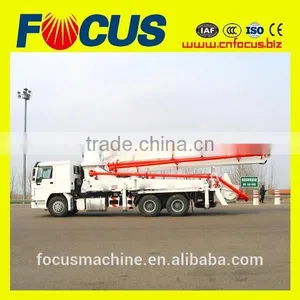 China New Truck Mounted Concrete Boom Pump 21m 25m 28m 32m Concrete Truck With Pump thumbnail-4