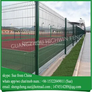 Electrostatic Spraying Green Wire Fencing Factory thumbnail-2