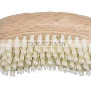 Natural Bristle Wooden Nail Brush thumbnail-1