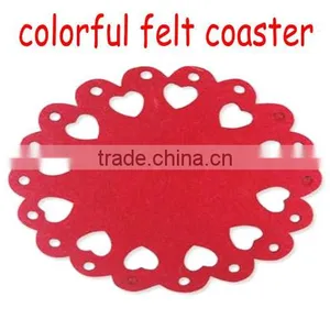 Pressed Cup Felt Coaster for Home Use or Coffee Shop thumbnail-3