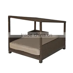 Latest Dog Pet Products Outdoor Waterproof Wicker Luxury Large Bed for Dog thumbnail-2