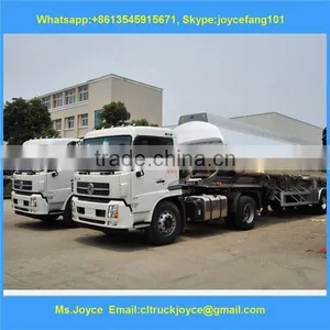 45000liters Stainless Steel Oil Liquid Semi-trailer Fuel Tank thumbnail-6