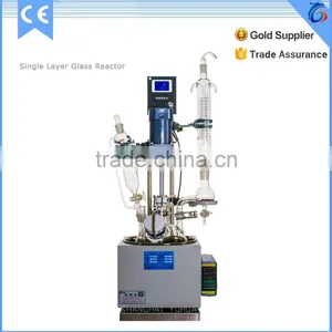 Multifunctional F- Single Glass Reaction Vessel for Chemical Processing thumbnail-1
