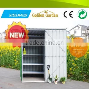 2015 Eco Friendly Shed Low Price Green Aluminium Garden Shed for Storage thumbnail-3