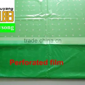 Blow Molding LDPE Plastic Tomato Perforated Yellow Tube Film thumbnail-4