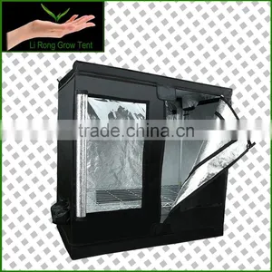 Factory Price Lightproof Mylar 600D Grow Box Grow Tent Hydroponics Complete Kit 4'*4' thumbnail-1
