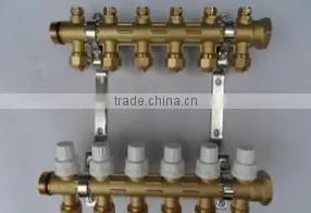 2015 Hot Selling Brass Water Manifold for Under Floor Heating System Chinese Patent Product thumbnail-1