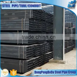 200*250*4.75mm Steel Black Square Steel Pipe From Tianjin Factory thumbnail-1