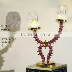 2015 Hot Sale Creative Amazing Indoor Purple Iron Table Lamp thumbnail-1
