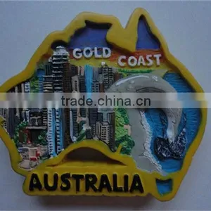 Australia State Shaped Souvenir Magnets thumbnail-1