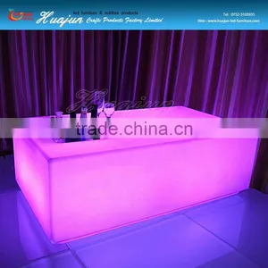 Plastic Led Wine Bottle Holder & Ice Bucket Table for Sale thumbnail-3